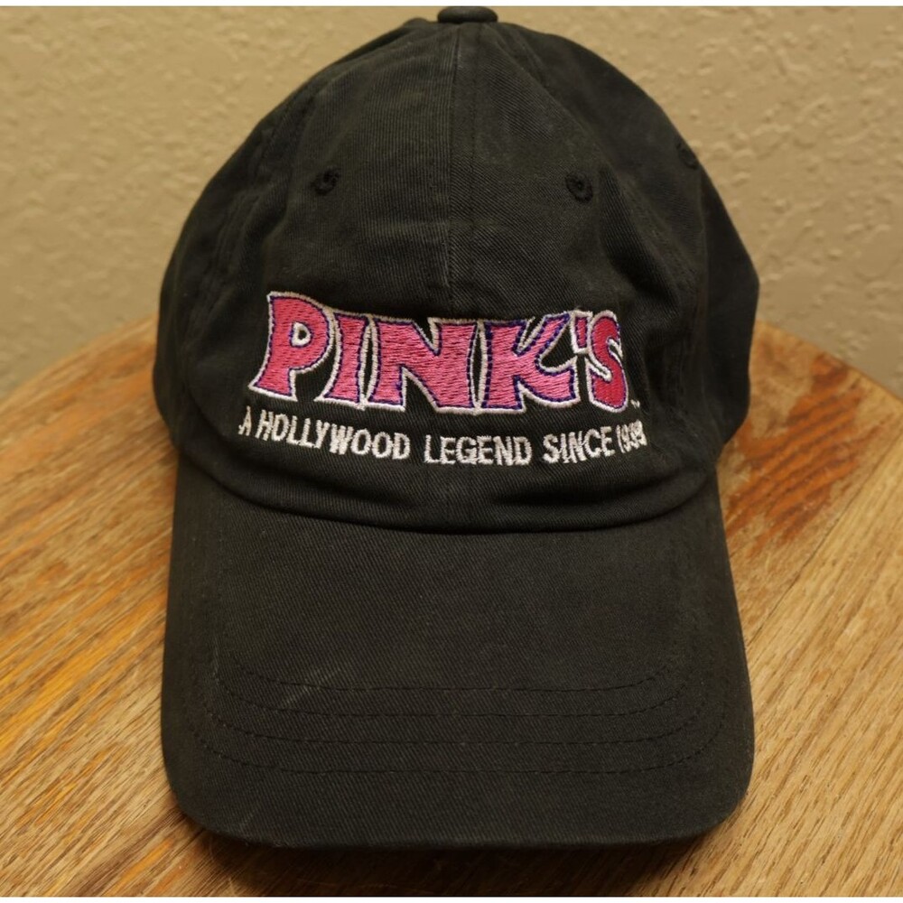 Vintage Pink's Hot Dogs "A Hollywood Legend Since 1939" Yupoong Classics Hat